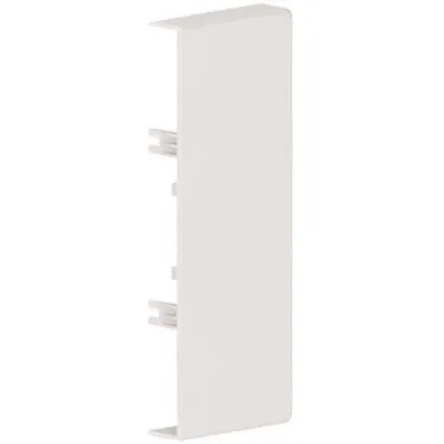 GGK Endplatte 18042 für Brüstungskanal 60x170mm | Endstück 3-seitig | PVC | aufrastbar | RAL 9010 Reinweiß