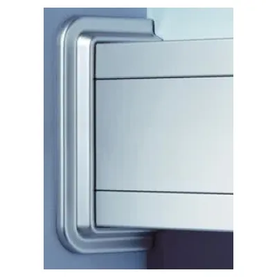 GGK UK 60x170/3-seitig, 9010 Wandanschlussblende GEB-K B60xT170mm