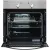 Bild: Exquisit Einbau-Backofen EBE 555-1.2 U | 58 l | Elektro-Backofen | Umluft, Grill, Auftauen, Ober-/Unterhitze | Edelstahl