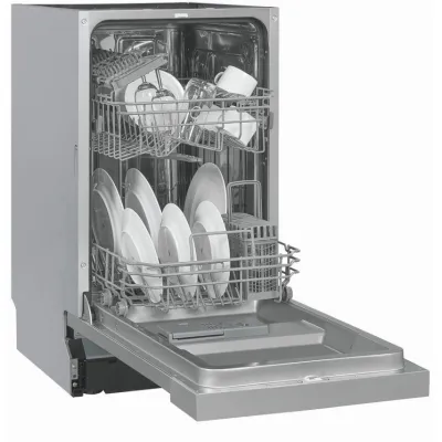 GGV Exquisit Einbau-Geschirrspüler EGSP2109-EB-030E inox | 9 Maßgedecke | 44,8 cm | Edelstahl | 47 dB | E