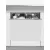 Bild: EXQUISIT Einbau-Geschirrspüler | 60 cm | 12 Maßgedecke | 4 Programme | silber | EEK E
