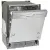 Bild: Exquisit EGSP6012-EB-030E Einbaugeschirrspüler | 60 cm | 12 Maßgedecke | Edelstahl | 49 dB | teilintegriert