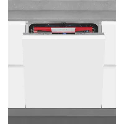 Exquisit Einbau-Geschirrspüler EGSP9614-E-031B | vollintegrierbar 60cm | 14 Maßgedecke | Besteckschublade