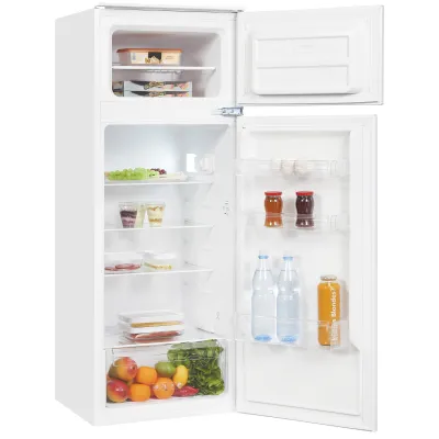 Exquisit Einbau-Kühl-Gefrierkombination EKGC265-40-040E | 205 l | 4*-Gefrierfach | Energieeffizienz E | LED | Weiß