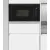 Bild: Exquisit Einbau-Mikrowelle EMW25-G-020 | 60cm | 25l | 900W | Grill 1200W | Edelstahl | Timer | Kindersicherung