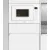 Bild: Exquisit Einbau-Mikrowelle EMW25-G-020 | 25l Garraum | Grill 1200W | Mikrowelle 900W | Timer | 59,5cm | weiß