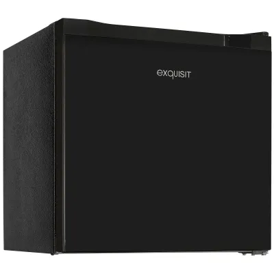 Exquisit Tisch-Gefrierschrank GB40-050C | 31 Liter | Energieeffizienzklasse C | 39 dB | kompakt 48x50x54 cm | Schwarz