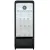 Bild: EXQ Getränkekühlschrank GKS180-GT-431D | Glastür | 200l | LED-Beleuchtung | Umluft | 3 Gitterablagen | NoFrost | Schwarz