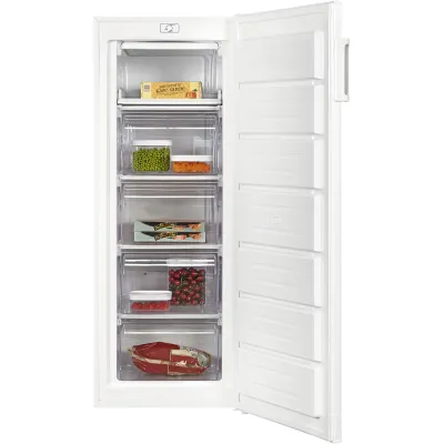 Exquisit Gefrierschrank GS 230-H-040E | 168 Liter | Standgerät | 4 Gefrierschubladen | Energieklasse E | weiß