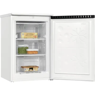 Exquisit Gefrierschrank GS81-051C | Tisch-Gefrierschrank 85L | Energieeffizienz C | kompakt | Weiß