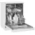 Bild: Exquisit Geschirrspüler GSP9112-030E | 60 cm freistehend | 12 Maßgedecke | 6 Programme | Edelstahl-Innenraum | Weiß