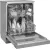 Bild: GGV Exquisit Geschirrspüler GSP9313-030E | freistehend | 13 Maßgedecke | Inox | 60 cm | Energieklasse E | 49 dB | weiß