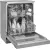 Bild: GGV Exquisit Geschirrspüler GSP9313-030E | freistehend | 13 Maßgedecke | Inox | 60 cm | Energieklasse E | 49 dB | weiß