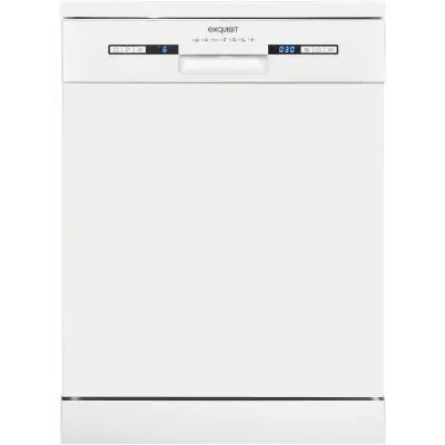 GGV Exquisit Geschirrspüler GSP9313-030E | freistehend | 13 Maßgedecke | 60 cm | Edelstahl innen | silber