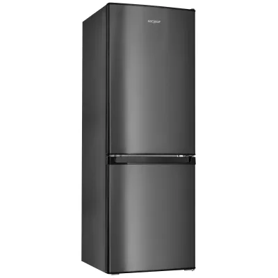 EXQ Kühl-Gefrierkombination KGC232-60-E-040C | 173 l | LED | Abtauautomatik | Energieklasse C | inoxlook-anthrazit