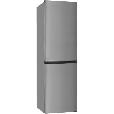 Exquisit Kühl-Gefrierkombination KGC250-85-NF-040D | 247L No Frost | 4-Sterne-Gefrierfach | 180cm | Edelstahloptik