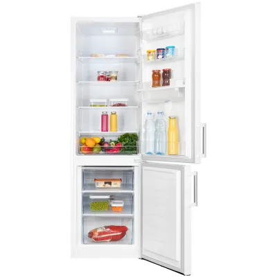 Exquisit Kühl-Gefrierkombination KGC265-70-H-WS-010E | 268l | Gefrierfach unten | Wasserspender | LED | Weiß