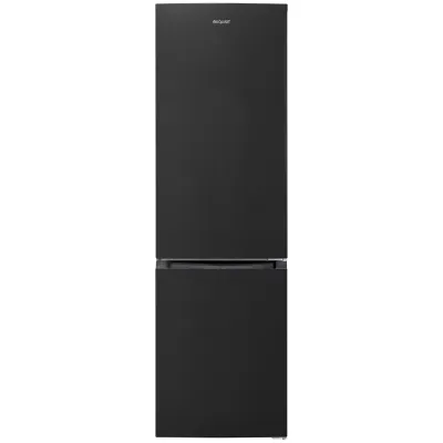 Exquisit Kühl-Gefrierkombination KGC265-70-NF-040C | NoFrost | 253l | 180cm | EEK C | 71l Gefrierfach | Inox Anthrazit