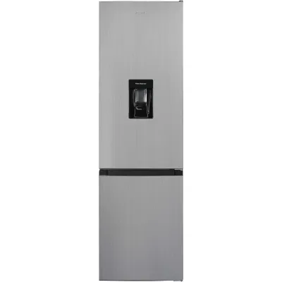 GGV Exquisit Kühl-Gefrierkombination KGC265-70-WS-040D | 260l | Wasserspender | Abtauautomatik | LED | Inox-Look