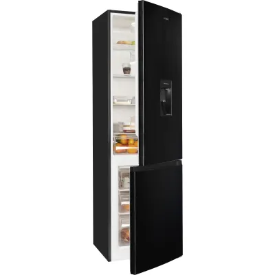 GGV Exquisit KGC265-70-WS-040E Kühl-Gefrierkombination | 260 l | No Frost | Wasserspender | 55 cm breit | Inox-Look Anthrazit