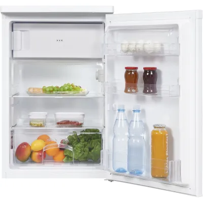 Exquisit Tischkühlschrank KS16-4-E-040E | 109l | Gefrierfach | LED | Temperaturregelung | Weiß | 55cm breit