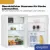 Bild: EXQUISIT Stand-Kühlschrank KS16-4-H-010C | 120l | Gefrierfach | Energie C | 85cm hoch | 37dB leise | LED | Weiß
