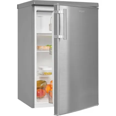 GGV Exquisit Tischkühlschrank KS16-4-HE-040E | 109l | Gefrierfach | Energieklasse E | Edelstahloptik