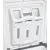 Bild: Exquisit Waschmaschine Toplader LTO1207-030A | 7,5 kg | 1200 U/min | Energieklasse A | schmal 40 cm | AquaStop | silber