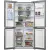 Bild: ElectronicPartner Multidoor Kühlschrank MD430-100-WS-201E | Frenchdoor 4-türig | 432L NoFrost | Wasserspender