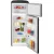 Bild: Exquisit Kühl-Gefrierkombination RKGC270-45-H-160E | Retro | 206l | LED-Beleuchtung | EEK E | 146,5x54,5x57,5cm | Mattschwarz