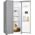 Bild: Exquisit Side-by-Side Kühlschrank SBS46-040E | No Frost | 442 L Nutzinhalt | Eisbereiter | Inox-Look