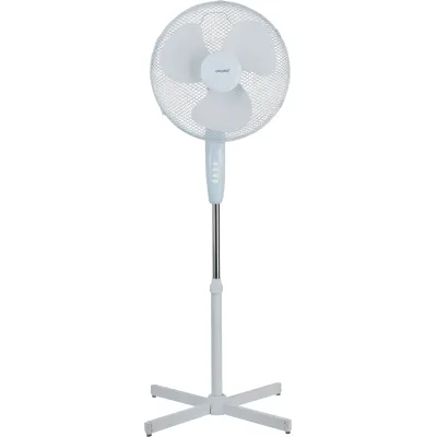 Exquisit Standventilator VS 35064 we | Ventilator | 3 Stufen | Oszillation | Ø 40 cm | 50 W | Kunststoff | Weiß