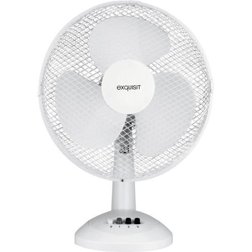 Bild: GGV Exquisit Tischventilator Ø30cm weiß