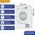 Bild: Exquisit Wärmepumpentrockner TWP803-031D | 8 kg | 16 Programme | Knitterschutz | LED-Innenbeleuchtung | Weiß