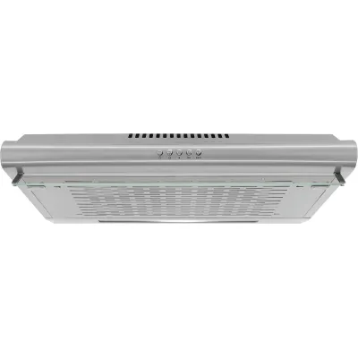 Exquisit Unterbau-Dunstabzugshaube UBH 10-2.3 | 60 cm | Abluft/Umluft | 3 Stufen | Edelstahloptik | 158 m³/h