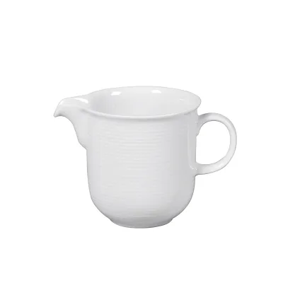 Thomas Milchkanne Trend 736006 | Milchkännchen Porzellan 180 ml | spülmaschinenfest, mikrowellengeeignet | weiß