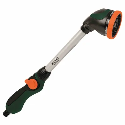 Siena Garden Gießstab WW2500 | 50 cm | 10-fach verstellbar | Komfortregulierung | ergonomischer Metallgriff | mehrfarbig