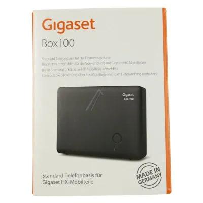 Gigaset DECT-Basisstation einfach, schwar Gigaset Box 100 sw
