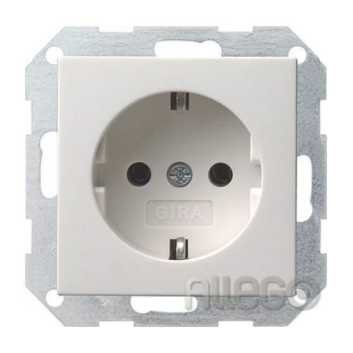 Bild: Gira 018027 SCHUKO Steckdose SK Sys55 rw matt