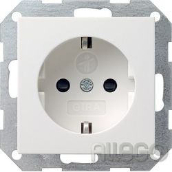 Gira 018327 SCHUKO Steckdose SK KS Sys55 rw matt