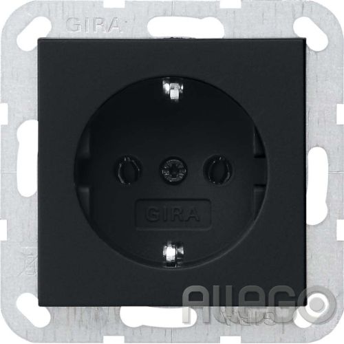 Bild: GIRA 0188005 0188005 SCHUKO System 55 Schwarz m