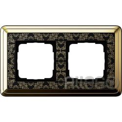 Gira 0212672 Rahmen 2fach Art Ms-sw