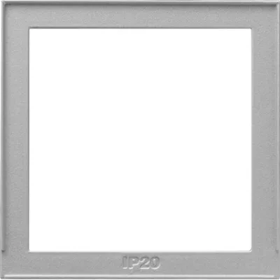 Gira Adapterrahmen System 55 028965 | Zwischenrahmen für TX_44 | 55x55mm | Aluminium