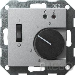 Gira 039426 RAUMTEMP.REGLER ALU
