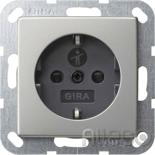 Bild: Gira 0453600 SCHUKO SH System 55 Edelstahl