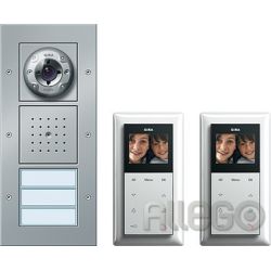 Gira 049546 Zweifamilienhaus-Paket AP Video-Sprechanlagen-Set