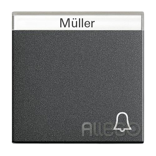 Bild: Gira 067328 WIPPE M.SYMBOL KLINGEL ANTHRAZIT