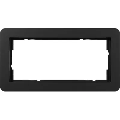 GIRA 1002153 Rahmen 2f sw mt E1 Kst