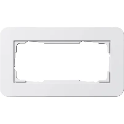 Gira 1002410 Abdeckr. 2f o.M. Gira E3 RW/RW