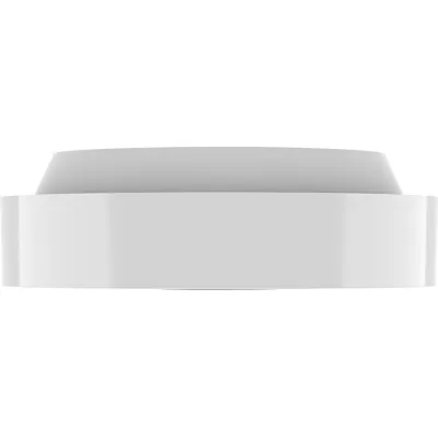 Gira Rauchwarnmelder Basic Q 114502 | Rauchmelder optisch | 10 Jahre Batterie | Q-Label | 85 dB | Ø125 mm | reinweiß